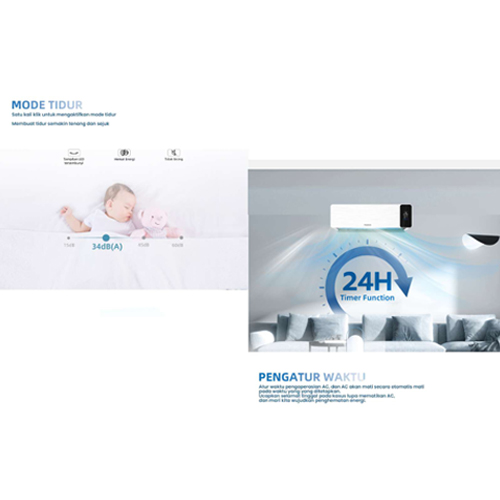 Changhong AC Wall Mounted Split Low Watt 1 PK - CSC-09RDX4